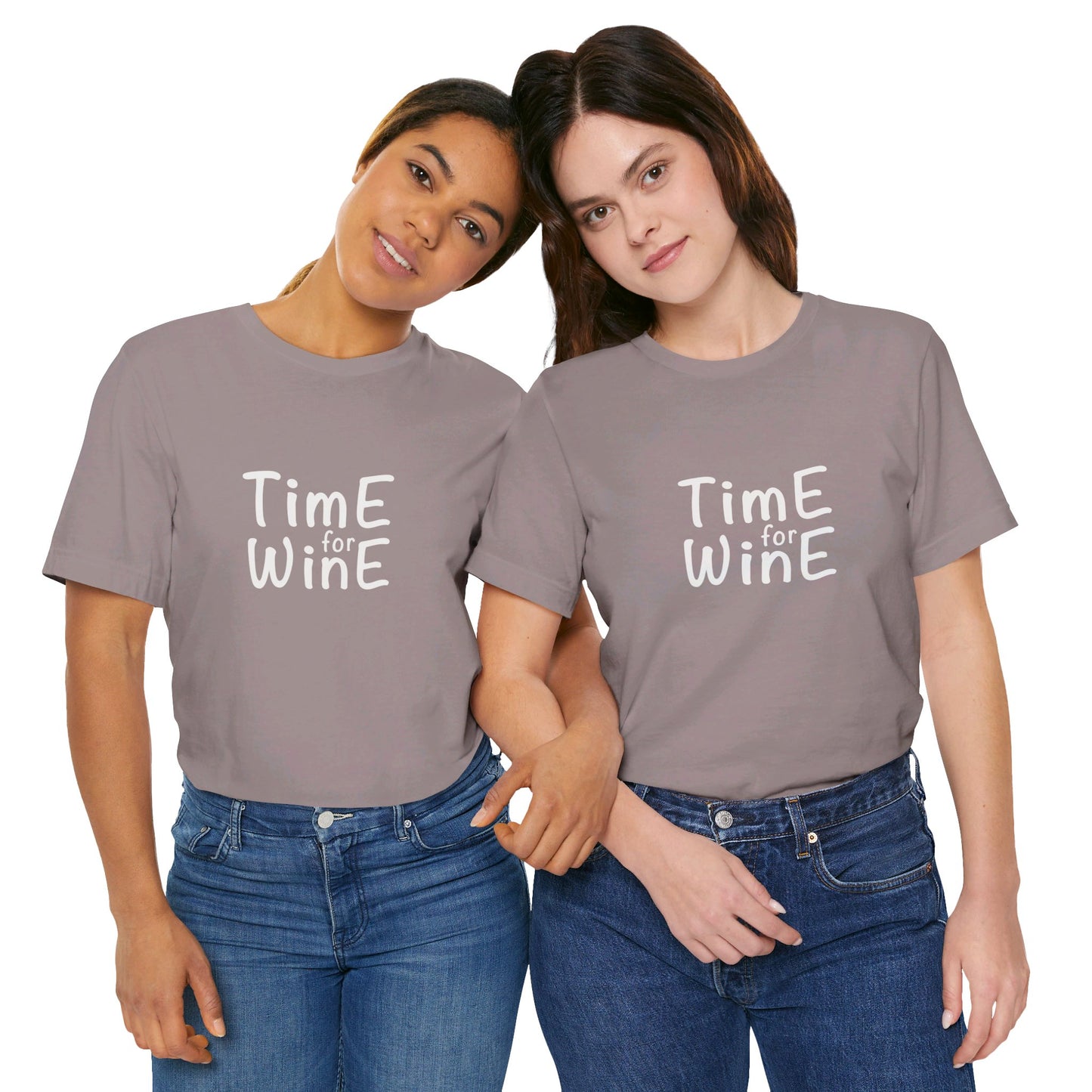 Time for Wine - Unisex Jersey Short Sleeve Tee