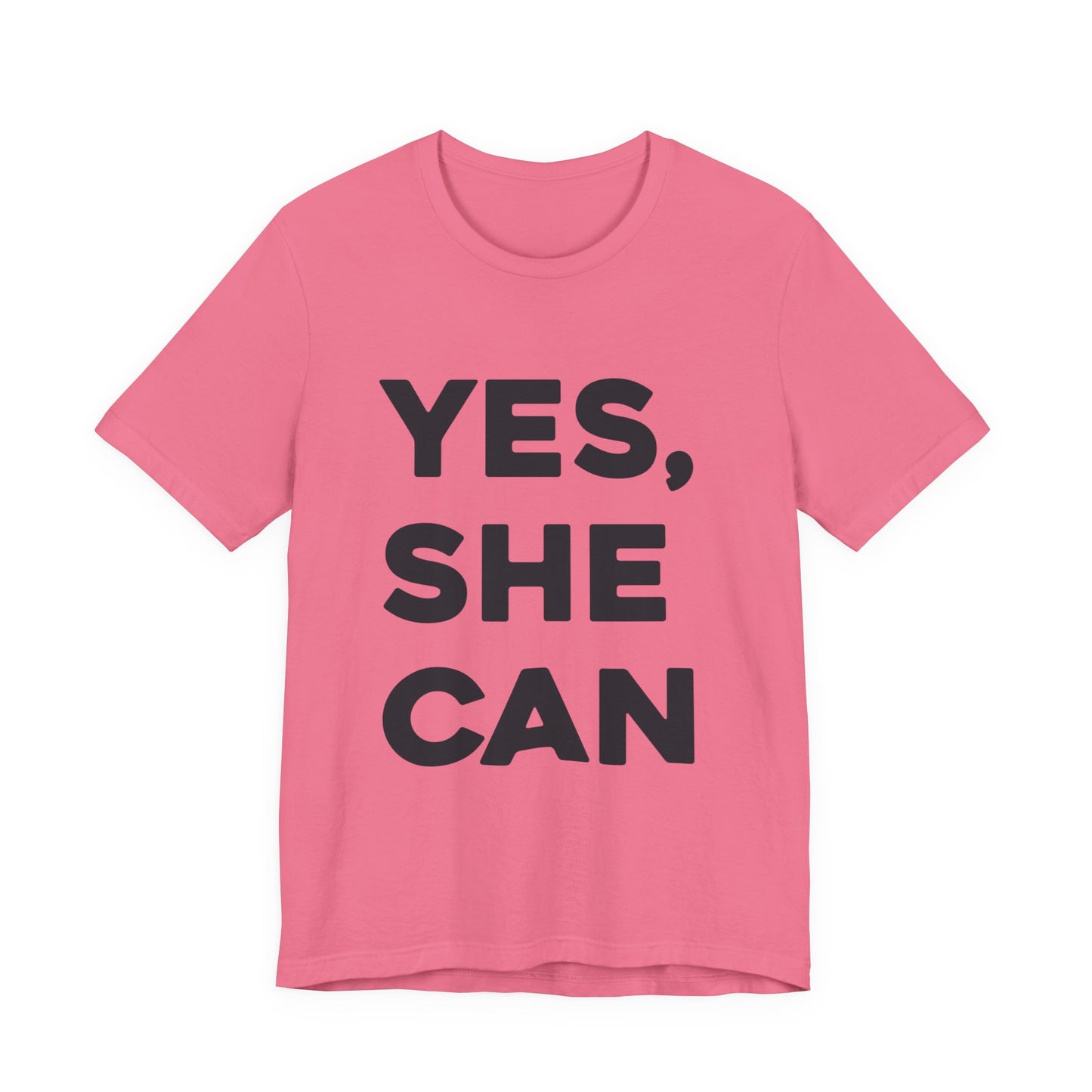 Yes, She Can - Unisex Jersey Short Sleeve Tee