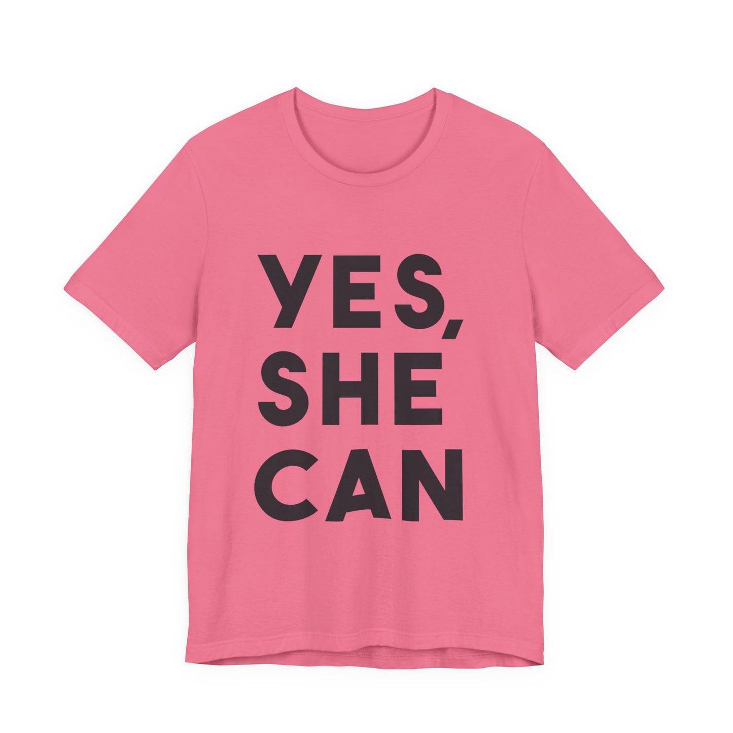 Yes, She Can - Unisex Jersey Short Sleeve Tee