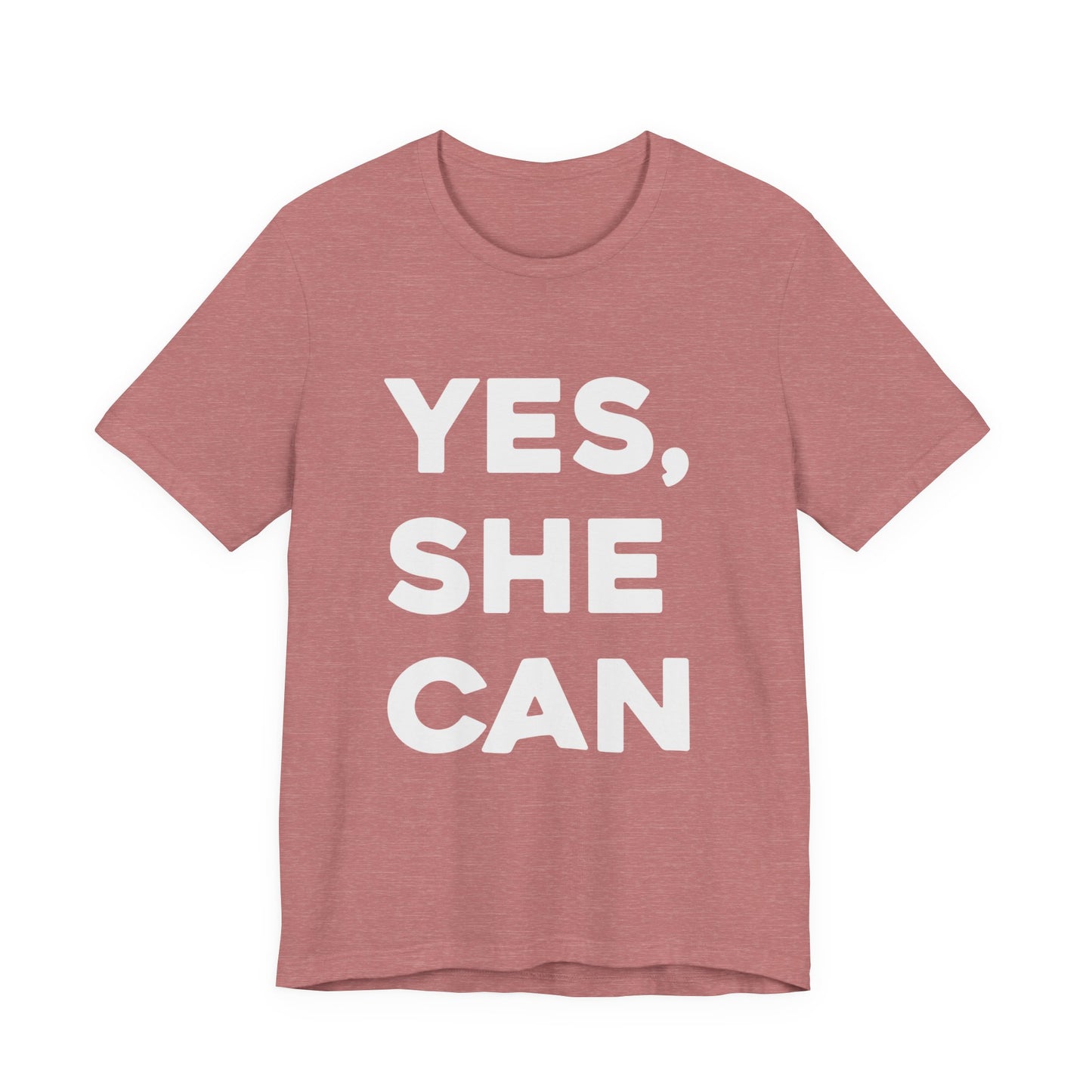 Yes, She Can - Unisex Jersey Short Sleeve Tee