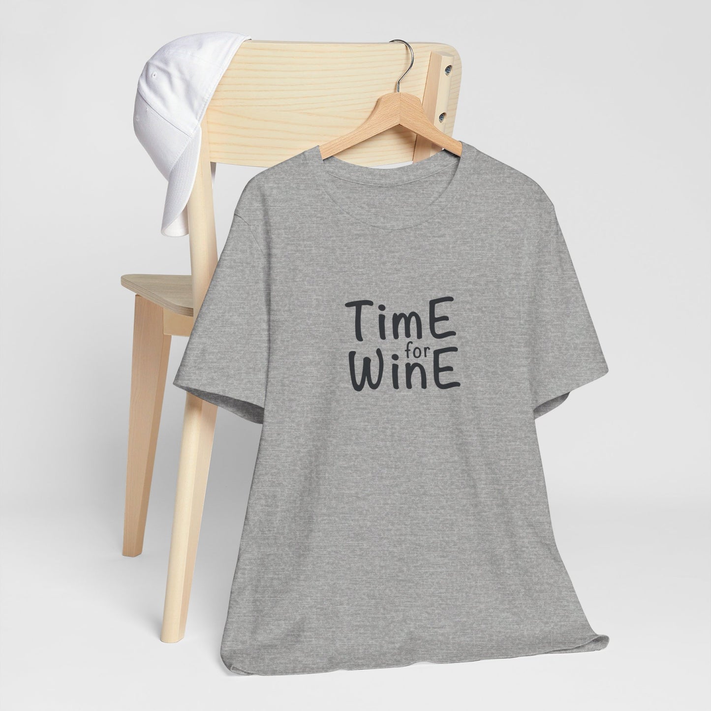 Time for Wine - Unisex Jersey Short Sleeve Tee