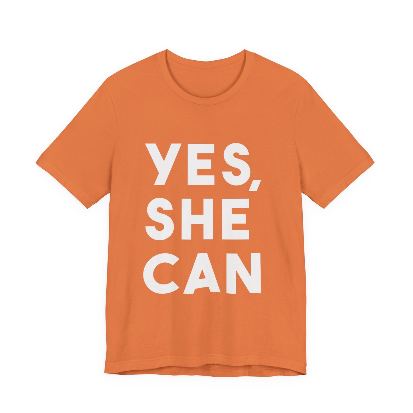 Yes, She Can - Unisex Jersey Short Sleeve Tee