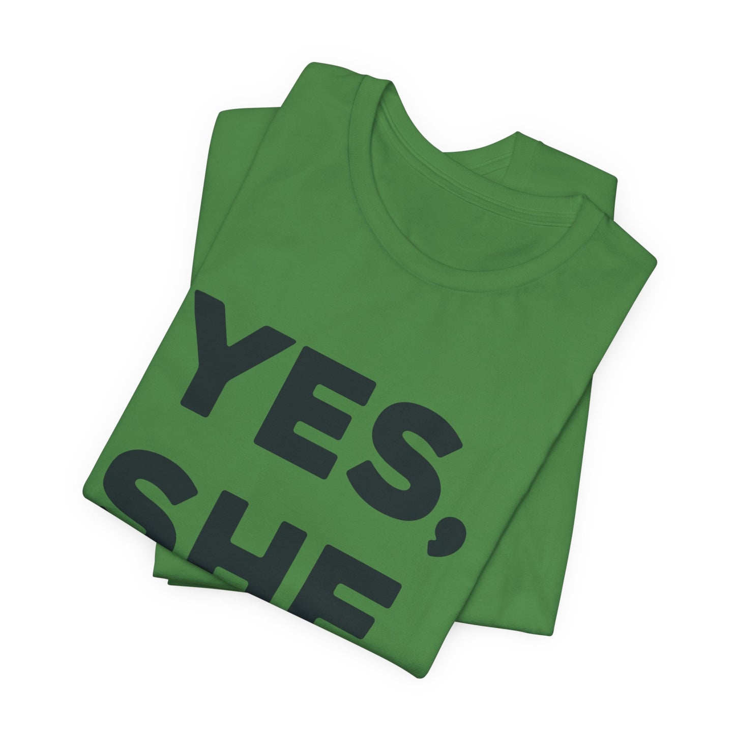 Yes, She Can - Unisex Jersey Short Sleeve Tee