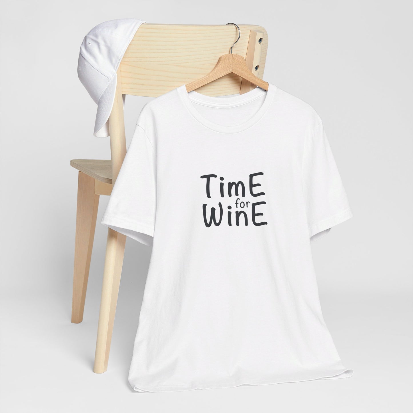 Time for Wine - Unisex Jersey Short Sleeve Tee